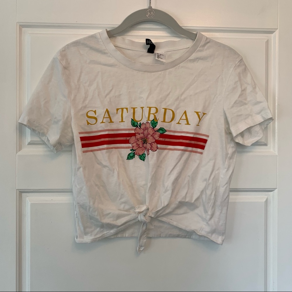H&M Divided Crop Top - Picture 2 of 4